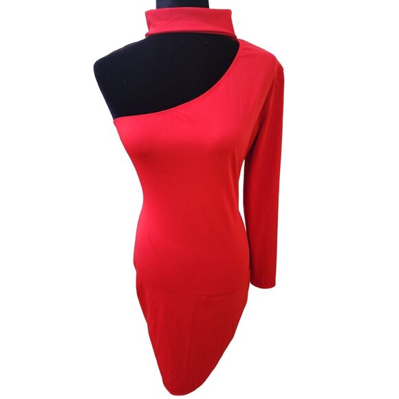 Luxury Designer Runway Evening Cocktail Party Prom Glamour Sexy Gown Dress - Picture 4 of 16